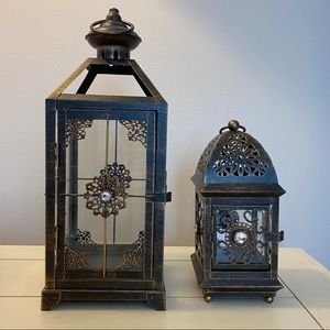 Decorative lantern candle holder